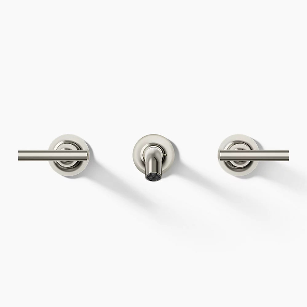 Purist® Wall-mount bathroom sink faucet trim with Lever handles, 1.2 gpm