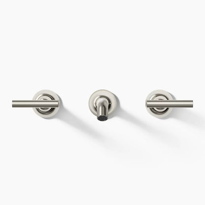 Purist® Wall-mount bathroom sink faucet trim with Lever handles, 1.2 gpm