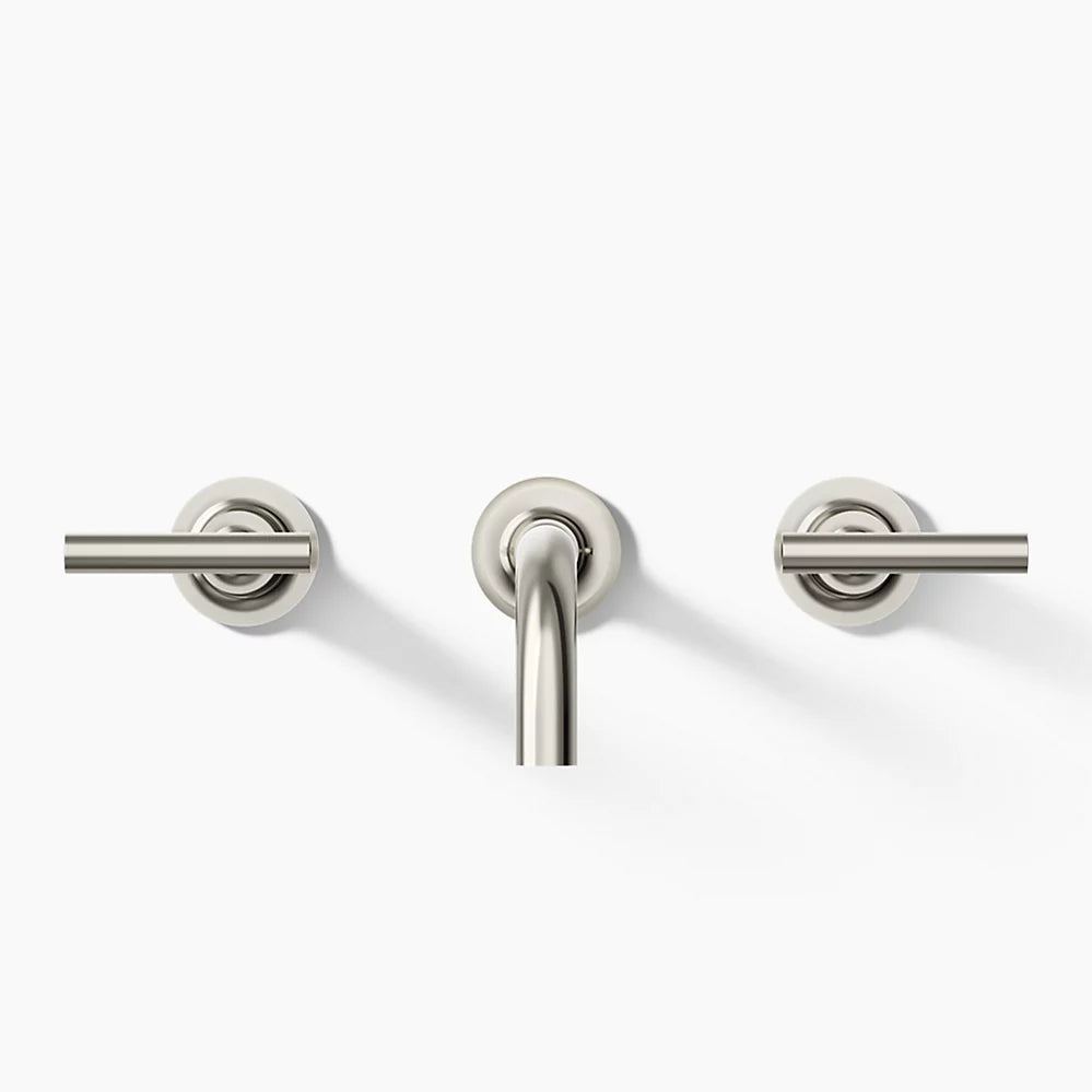 Purist® Wall-mount bathroom sink faucet trim with Lever handles, 1.2 gpm