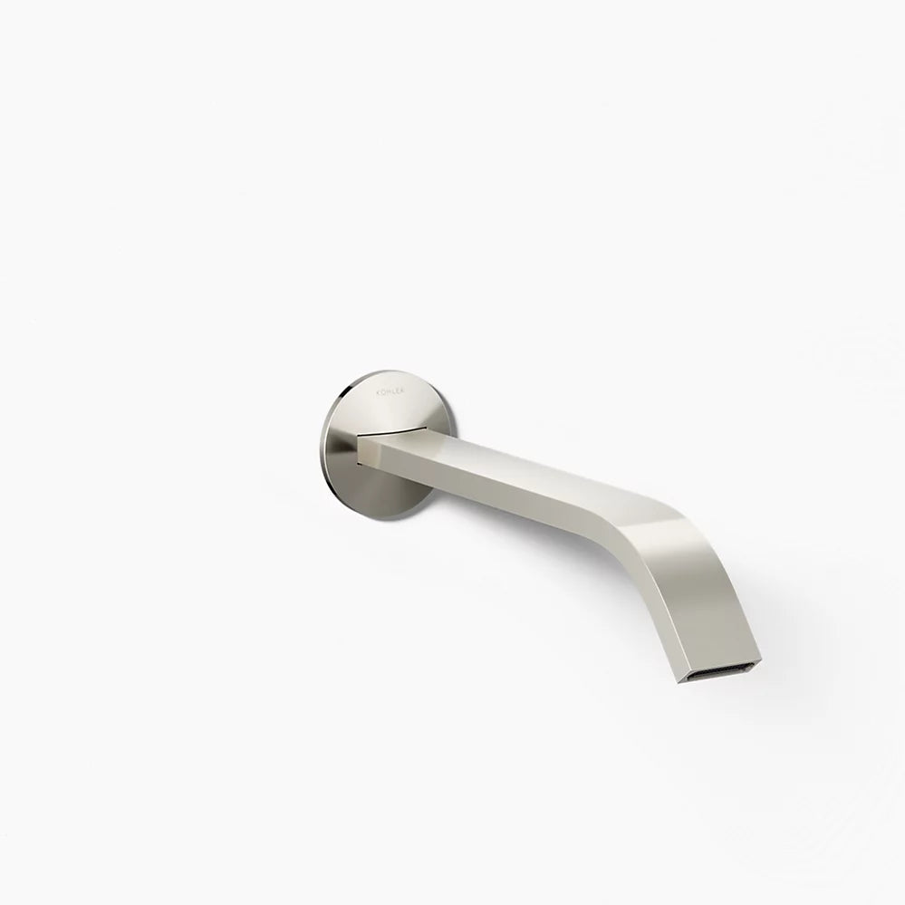 Components® Wall-mount bathroom sink faucet spout with Ribbon design, 1.2 gpm