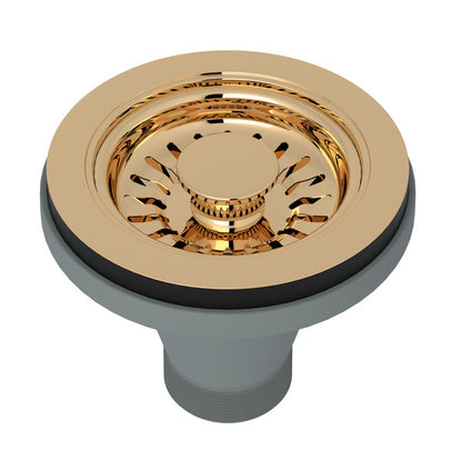 ROHL Manual Basket Strainer Without Remote Pop-Up