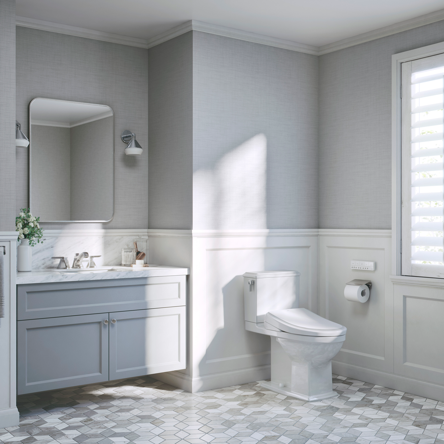 Toto WASHLET® S7A - Classic- Elongated with ewater+