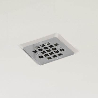 B3X 4836 Acrylic Corner Right Shower Base with Center Drain in White