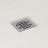 B3Square Acrylic Alcove Shower Base in White