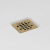 B3Square Acrylic Alcove Shower Base in White