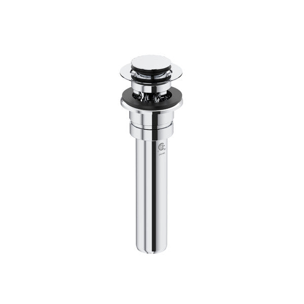 Perrin & Rowe Lavatory Push Drain With Overflow