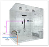 DISEGNO Steam Package DN-250 - 7.5 KW - 34 Single Phase