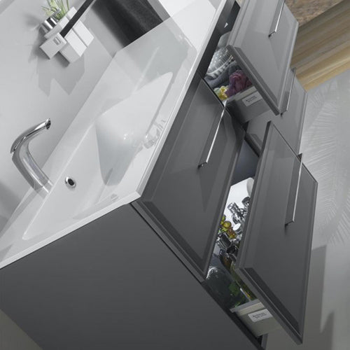 Profile Collection-Integrated Single Sink Bathroom Vanity - Golzar Home