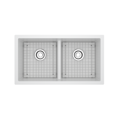 ROHL Fonsa™ 33" Double Bowl Undermount Quartz Kitchen Sink