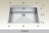 Bosco Builder Series Kitchen Sinks 32 x 21