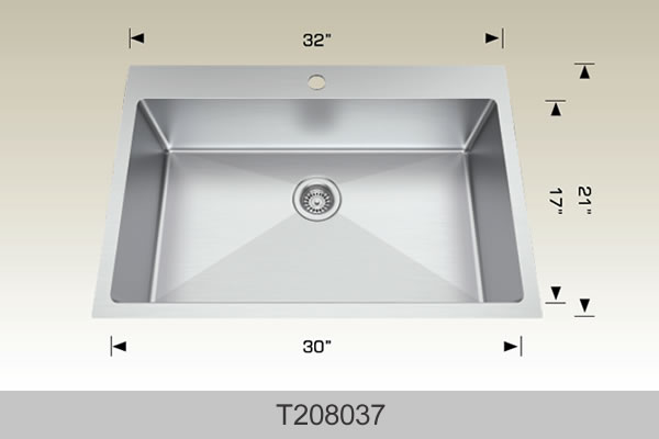 Bosco Builder Series Kitchen Sinks 32 x 21