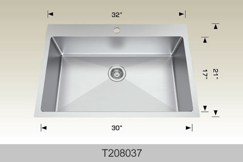 Bosco Builder Series Kitchen Sinks 32 x 21