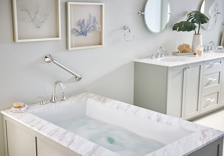 Moen Eva Chrome 18" Designer Grab Bar