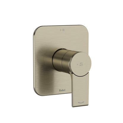 RIOBEL Fresk 1/2" Thermostatic & Pressure Balance Trim With 3 Functions (Shared)