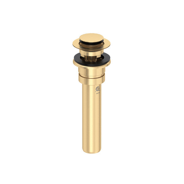 Perrin & Rowe Lavatory Push Drain With Overflow