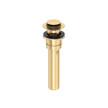 Perrin & Rowe Lavatory Push Drain With Overflow