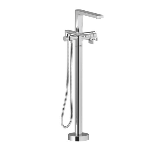 Riobel Ode™ Thermostatic Single  Hole Floor Mount Tub Filler Trim