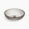 Salute® 15" round vessel bathroom sink, no overflow