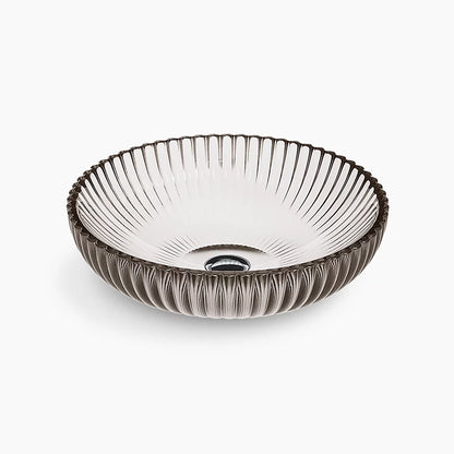 Salute® 15" round vessel bathroom sink, no overflow