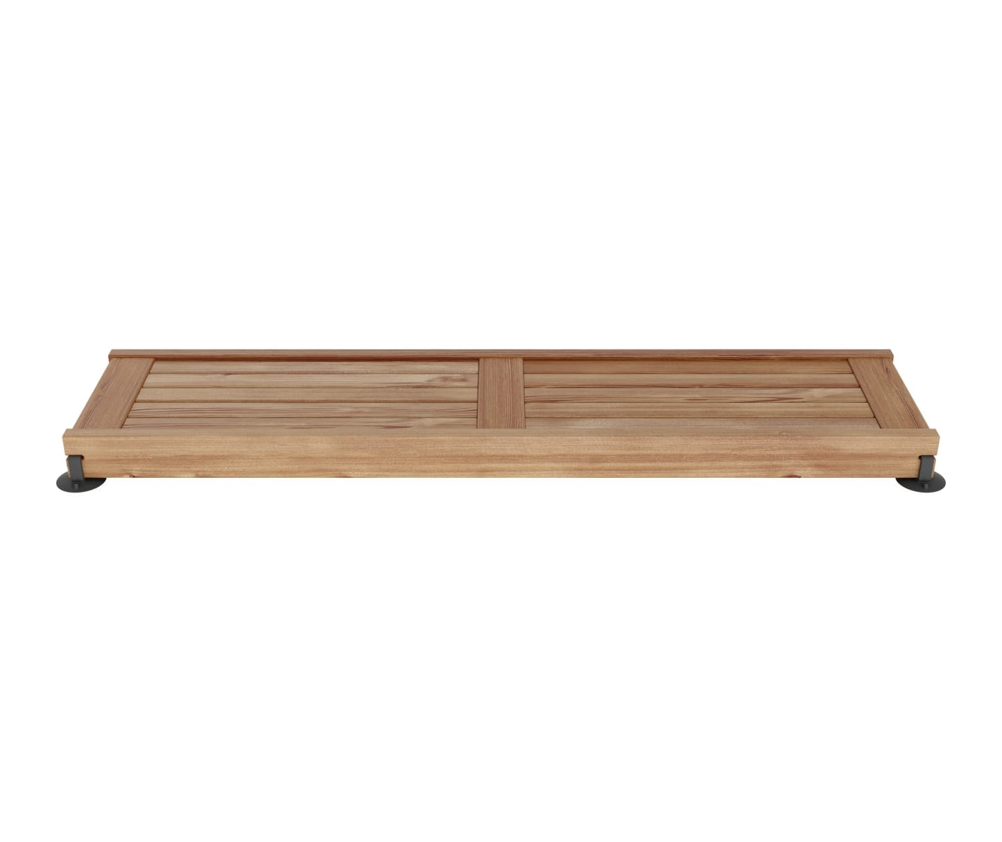 Straight Teak Shower Seat 48 in. in Teak