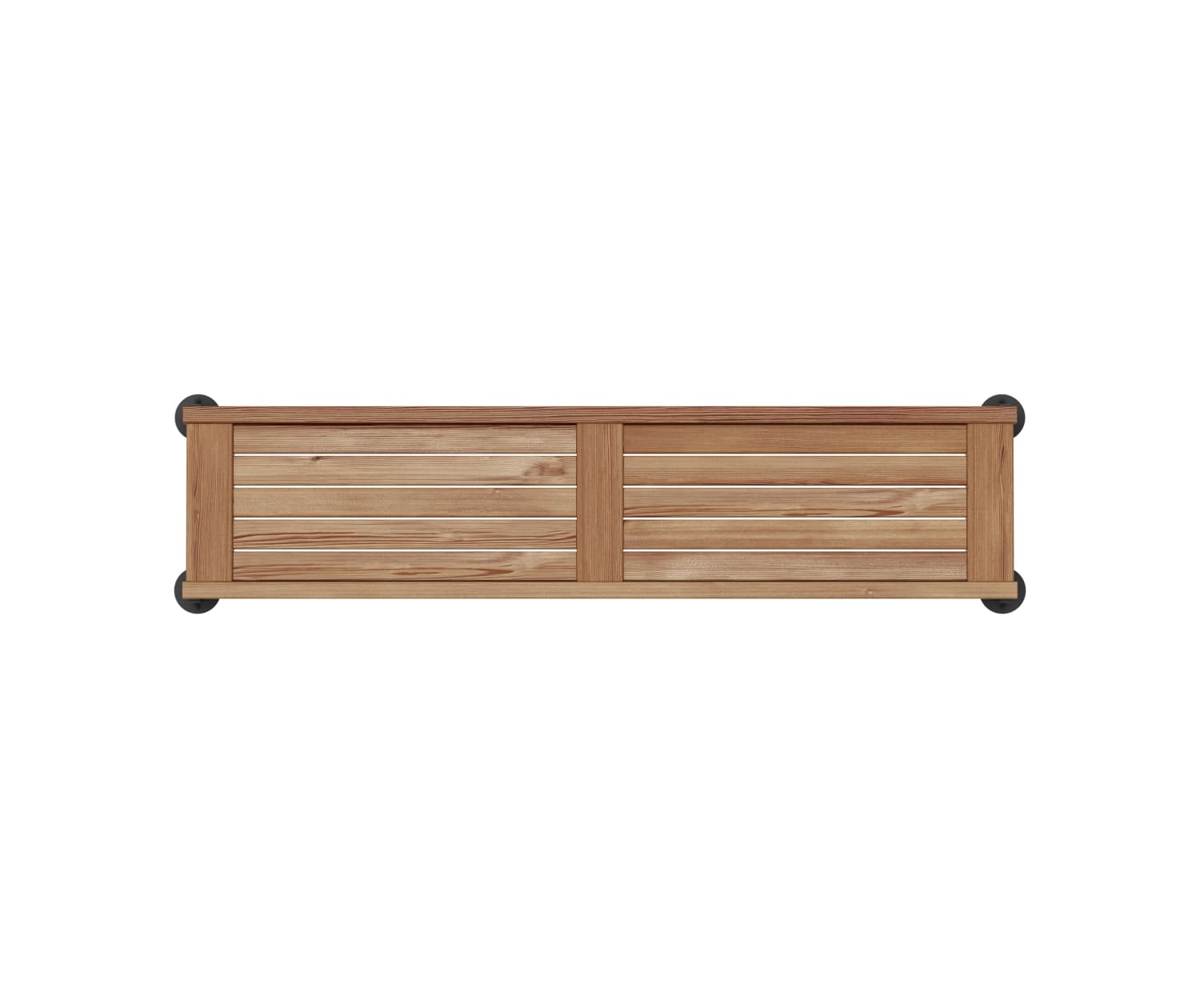 Straight Teak Shower Seat 48 in. in Teak