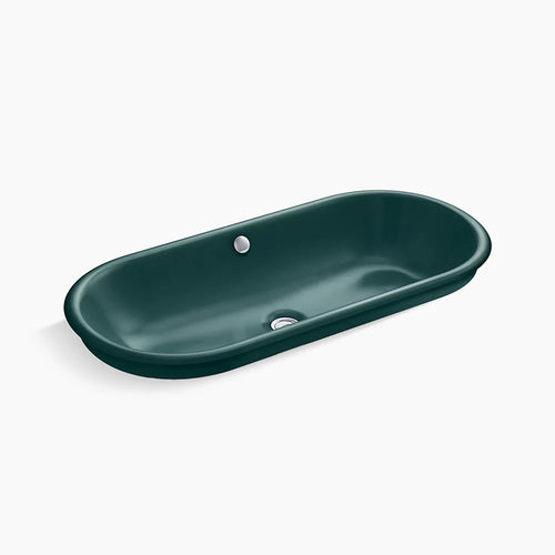 Iron Plains® 33" oval drop-in / undermount / vessel bathroom sink