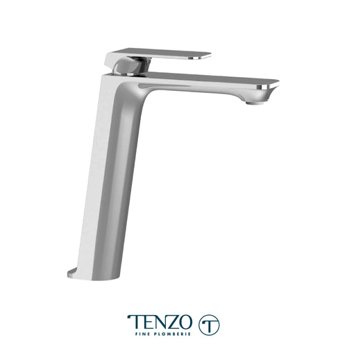 Tenzo Single hole lavatory faucet, Quantum – QU12-W-CR