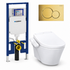 TOTO AP WASHLET and Geberit wall-hung toilet complete kit TG-AP-S2-24-115770DT5