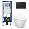 TOTO AP WASHLET and Geberit wall-hung toilet complete kit TG-AP-S2-24-115770DW5