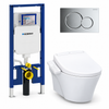 TOTO AP WASHLET and Geberit wall-hung toilet complete kit TG-AP-S2-26-115770215