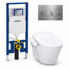 TOTO AP WASHLET and Geberit wall-hung toilet complete kit TG-AP-S2-26-115882SN1
