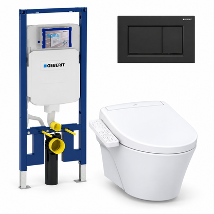 TOTO AP WASHLET and Geberit wall-hung toilet complete kit TG-AP-S2-26-115883161
