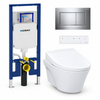 TOTO AP WASHLET and Geberit wall-hung toilet complete kit TG-AP-S5-24-115883KH1