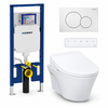 TOTO AP WASHLET and Geberit wall-hung toilet complete kit TG-AP-S5-26-115770115