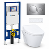 TOTO AP WASHLET and Geberit wall-hung toilet complete kit TG-AP-S5-26-115882KH1