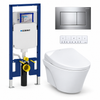 TOTO AP WASHLET and Geberit wall-hung toilet complete kit TG-AP-S7-24-115883KH1