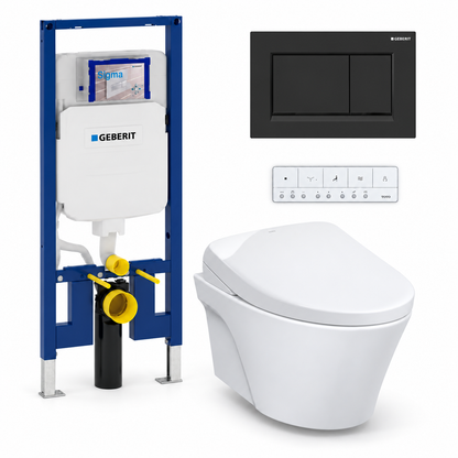 TOTO AP WASHLET and Geberit wall-hung toilet complete kit TG-AP-S7-26-115883161