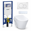 TOTO AP WASHLET and Geberit wall-hung toilet complete kit TG-AP-S7A-24-115770115