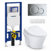 TOTO AP WASHLET and Geberit wall-hung toilet complete kit TG-AP-S7A-24-115770215