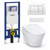 TOTO AP WASHLET and Geberit wall-hung toilet complete kit TG-AP-S7A-24-115883111