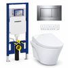 TOTO AP WASHLET and Geberit wall-hung toilet complete kit TG-AP-S7A-24-115883KH1