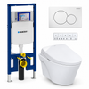 TOTO AP WASHLET and Geberit wall-hung toilet complete kit TG-AP-S7A-26-115770115