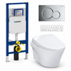 TOTO AP WASHLET and Geberit wall-hung toilet complete kit TG-AP-S7A-26-115770215