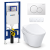 TOTO AP WASHLET and Geberit wall-hung toilet complete kit TG-AP-S7A-26-115882111