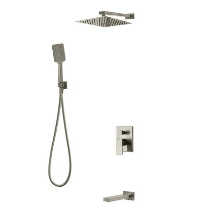Three Way Pressure Balanced Shower System F54123-W12bz - Golzar Home