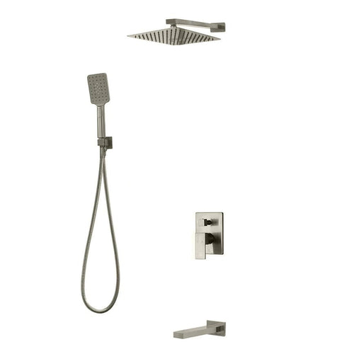 Three Way Pressure Balanced Shower System F54123-W12bz - Golzar Home