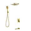 Three Way Pressure Balanced Shower System F54123-W12bz - Golzar Home