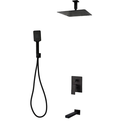 Three Way Pressure Balanced Shower System F54123-W12bz - Golzar Home
