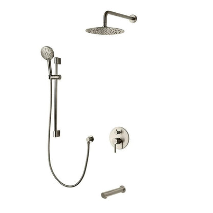 Three Way Pressure Balanced Shower System F55104 - 4C12ATS - Golzar Home
