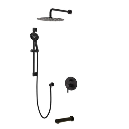 Three Way Pressure Balanced Shower System F55104 - 4C12ATS - Golzar Home